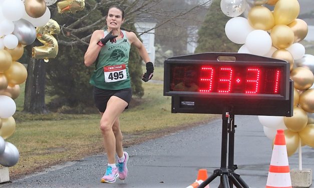 Milton road race greets the new year